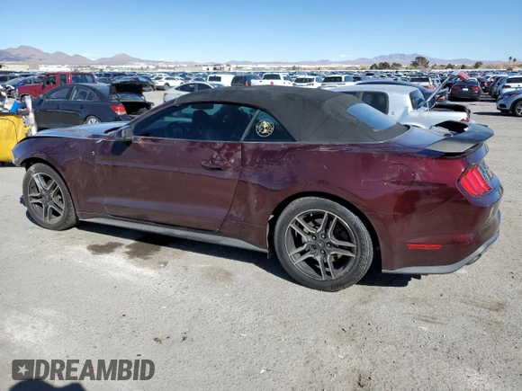 2018 Ford Mustang EcoBoost Premium with VIN 1FATP8UH9J5118260, listed as a Copart auction lot 46352095 with 93,671 mi miles and Salvage Title. Bid and sale history available at carsss.com. Image 2.