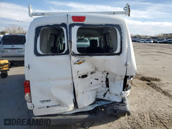 2015 Chevrolet City Express Cargo LS with VIN 3N63M0YN9FK692999, listed as a Copart auction lot 47298995 with Not Provided miles and Salvage Title. Bid and sale history available at DreamBid. Image 6.