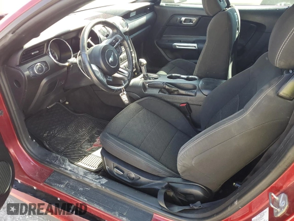 2017 Ford Mustang V6 with VIN 1FATP8EM3H5340203, listed as a Copart auction lot 48390555 with 98,930 mi miles and Salvage Title. Bid and sale history available at carsss.com. Image 7.
