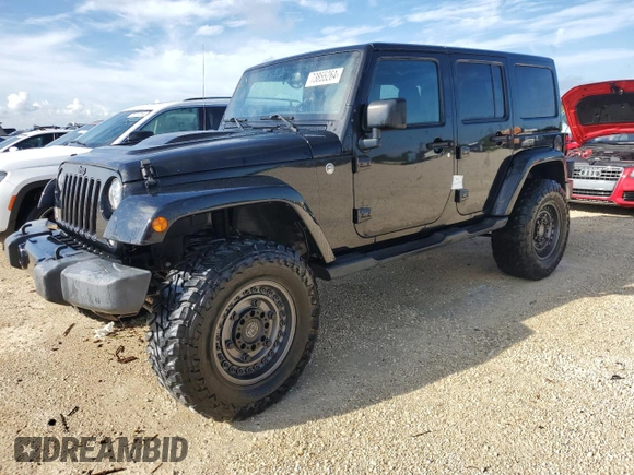 2018 Jeep Wrangler JK Unlimited Sahara with VIN 1C4BJWEG6JL891300, listed as a Copart auction lot 73855264 with 71,044 mi miles and Non Repairable. Bid and sale history available at carsss.com. Image 1.