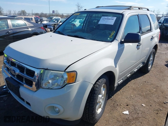 2011 Ford Escape XLT with VIN 1FMCU0D77BKB45161, listed as a IAAI auction lot 41890058 with 263,786 mi miles. Bid and sale history available at carsss.com. Image 18.