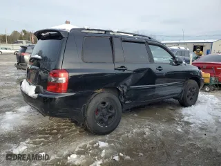 2007 Toyota Highlander with VIN JTEHD21A570048819, listed as a Copart auction lot 44598265 with 96,032 mi miles and Clean Title. Bid and sale history available at carsss.com. Image 3.