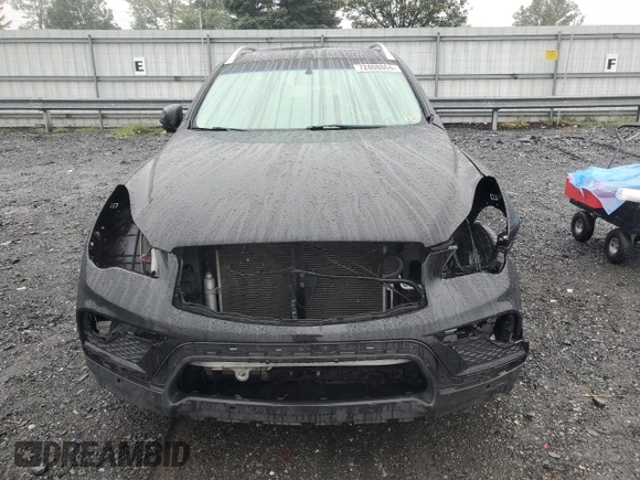 2016 Infiniti QX50 with VIN JN1BJ0RR6GM265602, listed as a Copart auction lot 72408864 with 56,380 mi miles and Salvage Title. Bid and sale history available at carsss.com. Image 5.