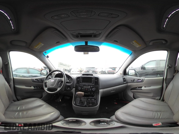 2012 Kia Sedona EX with VIN KNDMH4C74C6497243, listed as a IAAI auction lot 41368080 with 218,806 mi miles. Bid and sale history available at carsss.com. Image 18.