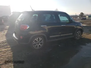 2014 FIAT 500L Trekking with VIN ZFBCFADH0EZ007862, listed as a Copart auction lot 42146165 with 86,392 mi miles and Salvage Title. Bid and sale history available at DreamBid. Image 3.