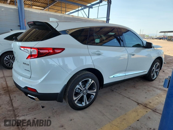 2024 Acura RDX Advance with VIN 5J8TC2H78RL012167, listed as a Copart auction lot 60742935 with 8,456 mi miles and Salvage title. Bid and sale history available at DreamBid. Image 3.