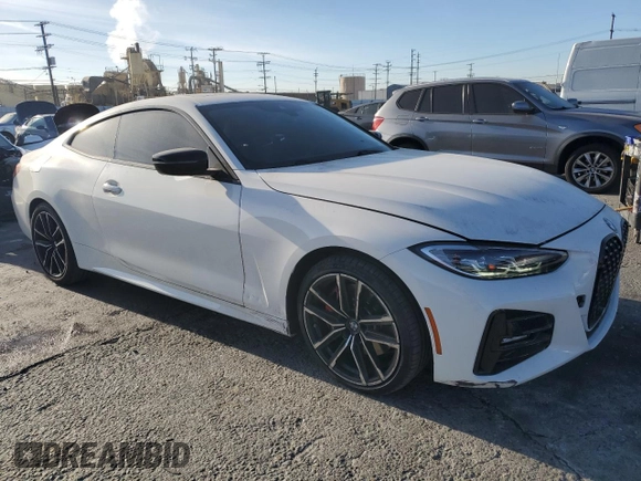 2021 BMW 4 Series 430i with VIN WBA53AP05MCG20694, listed as a Copart auction lot 85228344 with 25,979 mi miles and Salvage Title. Bid and sale history available at DreamBid. Image 4.