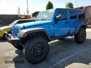 2015 Jeep Wrangler Unlimited Rubicon with VIN 1C4BJWFG9FL591529, listed as a Copart auction lot 58721265 with 110,373 mi miles and Clean title. Bid and sale history available at DreamBid. Image 1.