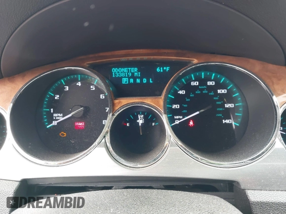 2010 Buick Enclave CXL 1XL with VIN 5GALRBED0AJ195606, listed as a IAAI auction lot 41888701 with 133,819 mi miles and . Bid and sale history available at DreamBid. Image 7.