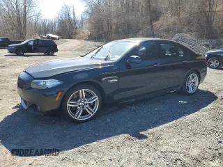 2015 BMW 5 Series 535i xDrive with VIN WBA5B3C55FD545117, listed as a Copart auction lot 51790345 with 86,456 mi miles and Salvage Title. Bid and sale history available at carsss.com. Image 1.