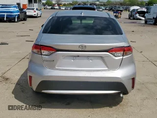 2020 Toyota Corolla LE with VIN JTDEPRAEXLJ049821, listed as a Copart auction lot 51056745 with 56,001 mi miles and Salvage Title. Bid and sale history available at carsss.com. Image 6.