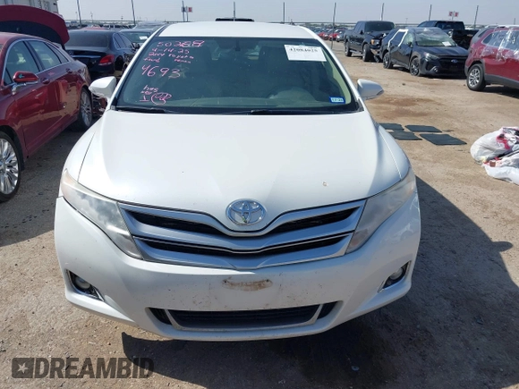 2014 Toyota Venza LE with VIN 4T3ZK3BB0EU064639, listed as a IAAI auction lot 42084025 with 200,406 mi miles and . Bid and sale history available at DreamBid. Image 12.