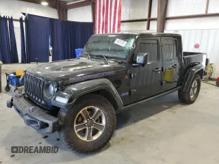 2022 Jeep Gladiator Rubicon z VIN 1C6JJTBGXNL169937, wystawiony jako Copart lot #49626105 z przebiegiem 42 321 mil mil oraz Szkoda całkowita • Salvage title. Historia ofert i sprzedaży dostępna na DreamBid. Obrazek 1.
