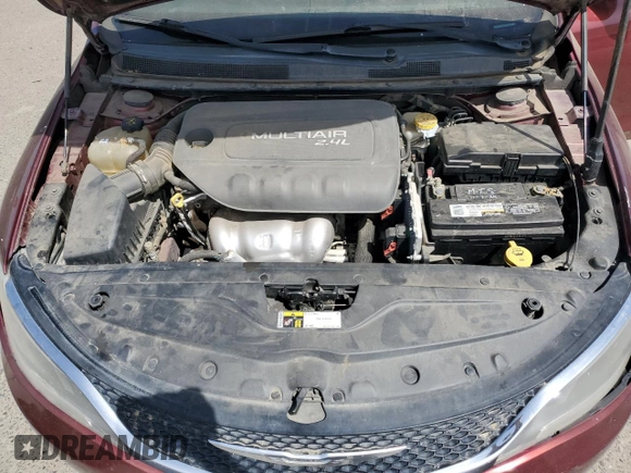 2015 Chrysler 200 Limited with VIN 1C3CCCAB2FN723063, listed as a Copart auction lot 52996575 with 245,700 mi miles and Clean Title. Bid and sale history available at carsss.com. Image 11.