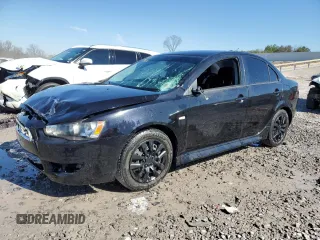 2014 Mitsubishi Lancer ES with VIN JA32U2FU9EU010883, listed as a Copart auction lot 46646705 with 197,269 mi miles and Salvage title. Bid and sale history available at DreamBid. Image 1.
