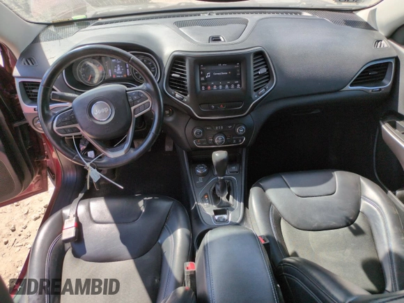 2020 Jeep Cherokee Latitude Plus with VIN 1C4PJMLB3LD569499, listed as a Copart auction lot 52995085 with 105,221 mi miles and Clean Title. Bid and sale history available at DreamBid. Image 8.