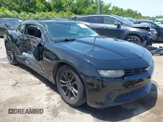 2014 Chevrolet Camaro LS z VIN 2G1FA1E38E9129299, wystawiony jako IAAI lot #42243743 z przebiegiem 127 408 mil mil oraz . Historia ofert i sprzedaży dostępna na DreamBid. Obrazek 1.