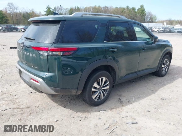 2024 Nissan Pathfinder SL z VIN 5N1DR3CC7RC294826, wystawiony jako IAAI lot #42174595 z przebiegiem 16 002 mil mil oraz . Historia ofert i sprzedaży dostępna na DreamBid. Obrazek 4.