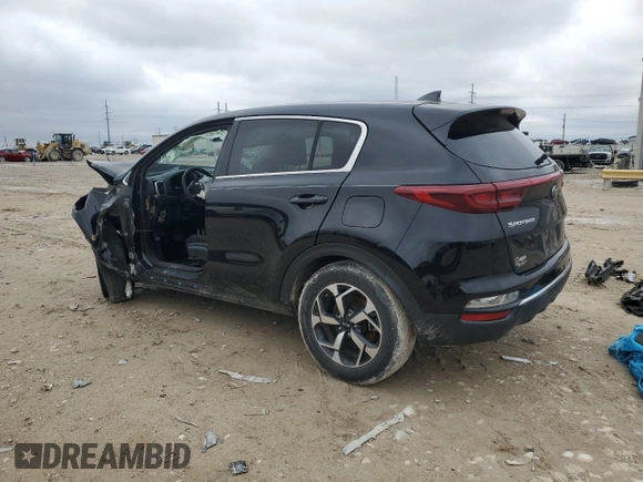 2022 Kia Sportage LX with VIN KNDPM3AC6N7026341, listed as a Copart auction lot 44629975 with 0 mi miles and Non Repairable. Bid and sale history available at carsss.com. Image 2.