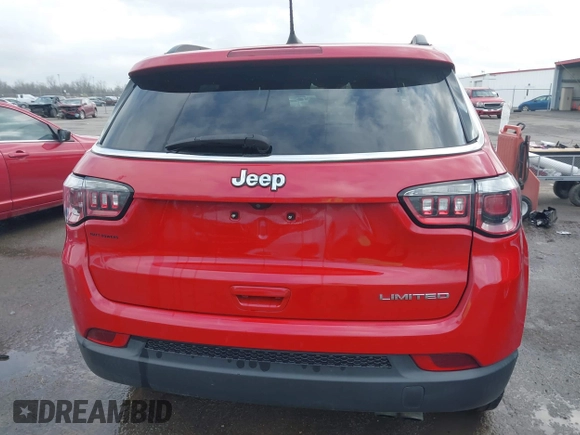 2019 Jeep Compass Limited with VIN 3C4NJCCB9KT793600, listed as a IAAI auction lot 41558619 with 75,682 mi miles. Bid and sale history available at carsss.com. Image 16.