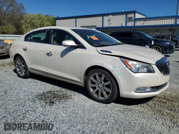 2014 Buick LaCrosse Leather with VIN 1G4GB5G31EF128253, listed as a Copart auction lot 48922415 with 159,191 mi miles and Salvage Title. Bid and sale history available at carsss.com. Image 4.