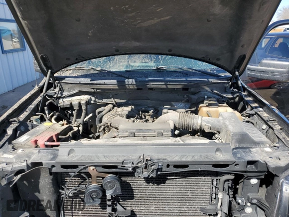 2011 Ford F-150 XL with VIN 1FTEX1EM5BFA12292, listed as a Copart auction lot 50152755 with 155,352 mi miles and Salvage title. Bid and sale history available at DreamBid. Image 11.