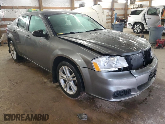 2012 Dodge Avenger SE with VIN 1C3CDZAG4CN254727, listed as a Copart auction lot 45271155 with 206,291 mi miles and Salvage Title. Bid and sale history available at DreamBid. Image 4.