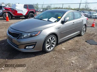 2014 Kia Optima SXL Turbo with VIN 5XXGR4A62EG323308, listed as a IAAI auction lot 42069853 with 118,168 mi miles and . Bid and sale history available at DreamBid. Image 17.