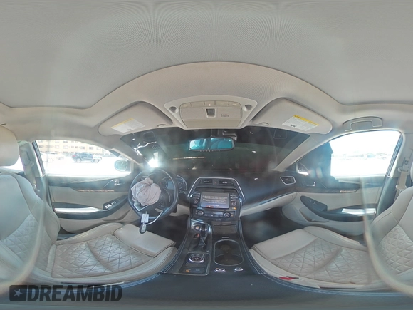 2016 Nissan Maxima SR with VIN 1N4AA6AP7GC395180, listed as a Copart auction lot 62188675 with 63,294 mi miles and Salvage title. Bid and sale history available at DreamBid. Image 15.