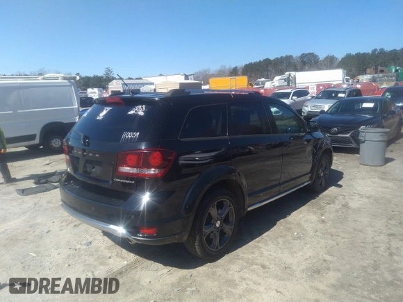 2015 Dodge Journey Crossroad with VIN 3C4PDCGG7FT682507, listed as a IAAI auction lot 41737199 with 140,468 mi miles and . Bid and sale history available at DreamBid. Image 4.