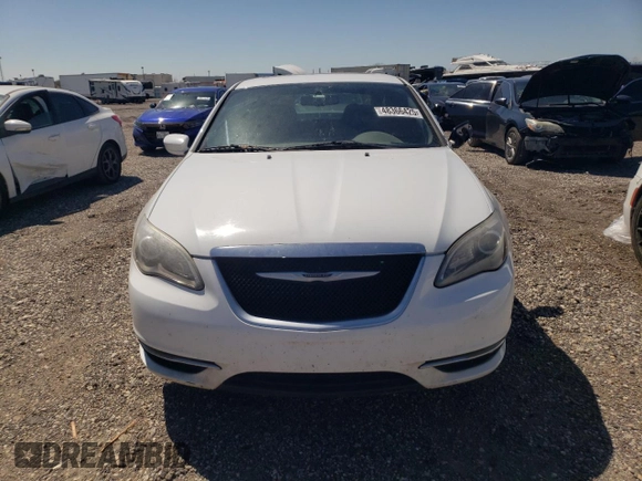 2013 Chrysler 200 Limited with VIN 1C3CCBCG7DN719221, listed as a Copart auction lot 48366425 with 186,274 mi miles and Salvage Title. Bid and sale history available at carsss.com. Image 5.