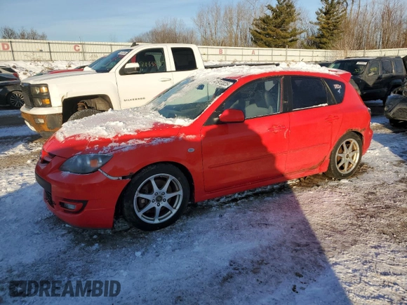 2007 Mazda 3 Mazdaspeed3 Sport z VIN JM1BK34L571627466, wystawiony jako Copart lot #41913325 z przebiegiem 187 623 mil mil oraz Czysty tytuł • Clean title. Historia ofert i sprzedaży dostępna na DreamBid. Obrazek 1.