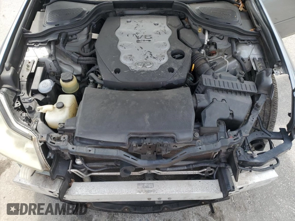 2007 Infiniti M x with VIN JNKAY01FX7M452782, listed as a Copart auction lot 50883765 with 119,387 mi miles and Salvage Title. Bid and sale history available at DreamBid. Image 11.