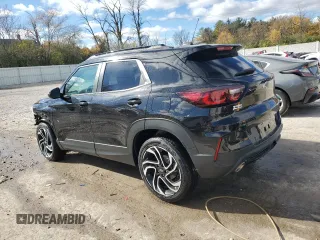 2025 Chevrolet TrailBlazer RS with VIN KL79MTSL4SB008157, listed as a Copart auction lot 76710954 with 2,028 mi miles and Salvage Title. Bid and sale history available at carsss.com. Image 2.