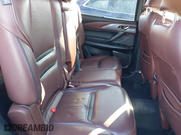 2017 Mazda CX-9 Signature with VIN JM3TCBEY1H0141743, listed as a IAAI auction lot 41448522 with 1 mi miles. Bid and sale history available at carsss.com. Image 8.