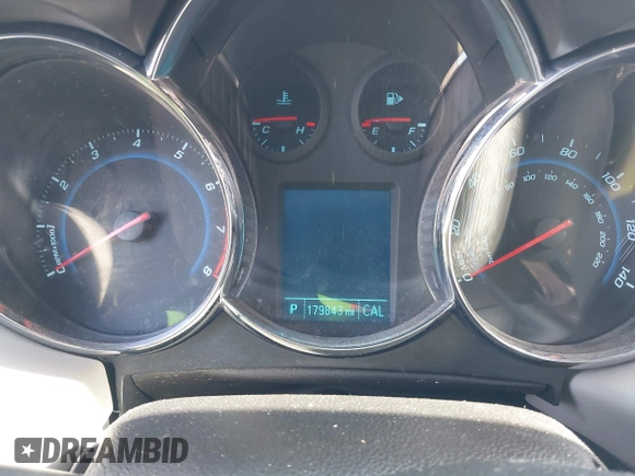 2014 Chevrolet Cruze 1LT with VIN 1G1PC5SB2E7427835, listed as a IAAI auction lot 41945214 with 179,843 mi miles and . Bid and sale history available at DreamBid. Image 7.