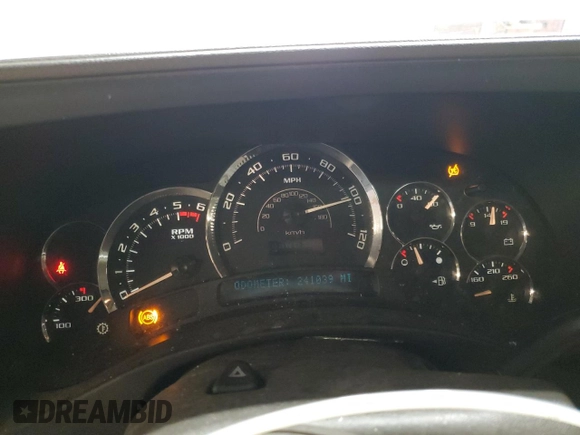 2005 Cadillac Escalade z VIN 1GYEK63N85R144130, wystawiony jako Copart lot #53692705 z przebiegiem 241 039 mil mil oraz Szkoda całkowita • Salvage title. Historia ofert i sprzedaży dostępna na DreamBid. Obrazek 9.