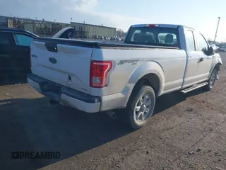 2016 Ford F-150 XLT with VIN 1FTEX1EFXGKF43665, listed as a IAAI auction lot 41972939 with 114,589 mi miles and . Bid and sale history available at carsss.com. Image 4.