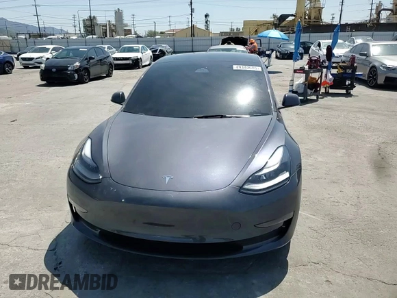 2023 Tesla Model 3 with VIN 5YJ3E1EA8PF616210, listed as a Copart auction lot 49340685 with 38,483 mi miles and Salvage Title. Bid and sale history available at DreamBid. Image 11.