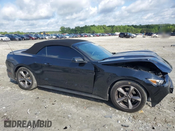 2017 Ford Mustang V6 with VIN 1FATP8EM9H5343722, listed as a Copart auction lot 56853995 with 170,646 mi miles and Salvage title. Bid and sale history available at DreamBid. Image 4.