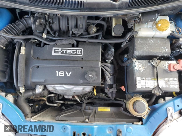 2006 Chevrolet Aveo LT with VIN KL1TG66696B590159, listed as a Copart auction lot 45718405 with 77,786 mi miles and Salvage title. Bid and sale history available at DreamBid. Image 12.