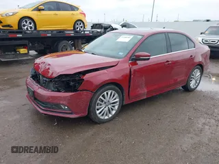 2016 Volkswagen Jetta Sedan 1.8T SEL with VIN 3VWL07AJ7GM392816, listed as a IAAI auction lot 41288306 with 55,915 mi miles. Bid and sale history available at carsss.com. Image 15.