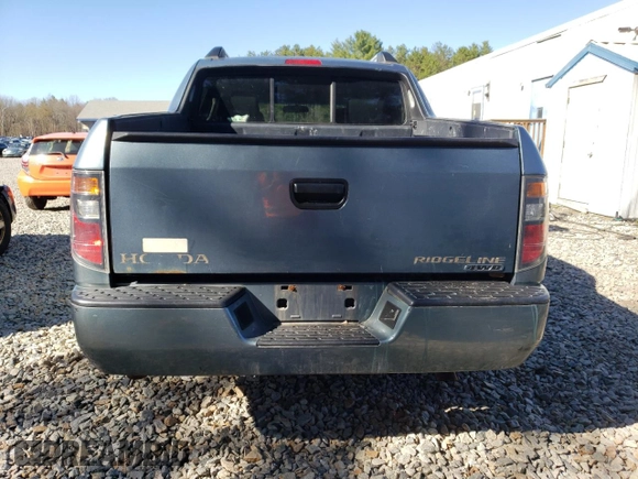 2008 Honda Ridgeline RT with VIN 2HJYK16298H536802, listed as a Copart auction lot 55324195 with Not Provided miles and Clean Title. Bid and sale history available at carsss.com. Image 6.