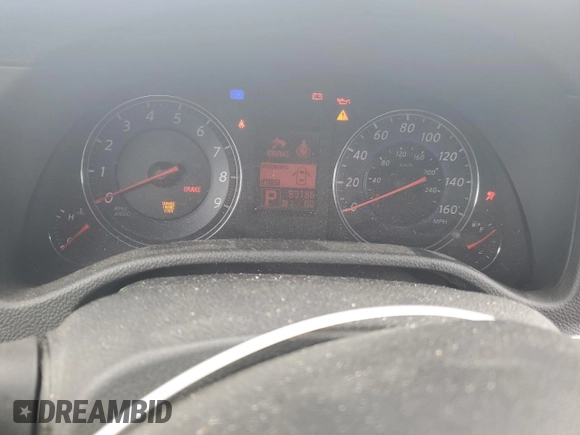 2008 Infiniti G35 Journey with VIN JNKBV61E68M206529, listed as a Copart auction lot 61417315 with 83,186 mi miles and Salvage title. Bid and sale history available at DreamBid. Image 9.