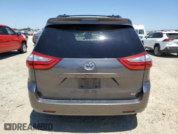 2017 Toyota Sienna XLE Auto Access Seat with VIN 5TDYZ3DC1HS838612, listed as a Copart auction lot 61286525 with 269,050 mi miles and Clean title. Bid and sale history available at DreamBid. Image 6.