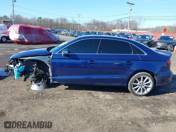 2015 Audi A3 2.0T Premium Plus with VIN WAUEFGFF2F1036412, listed as a IAAI auction lot 41829206 with 46,668 mi miles. Bid and sale history available at carsss.com. Image 14.