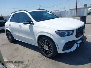 2021 Mercedes-Benz GLE 350 with VIN 4JGFB4JB3MA383309, listed as a IAAI auction lot 42625145 with 52,816 mi miles and . Bid and sale history available at DreamBid. Image 1.