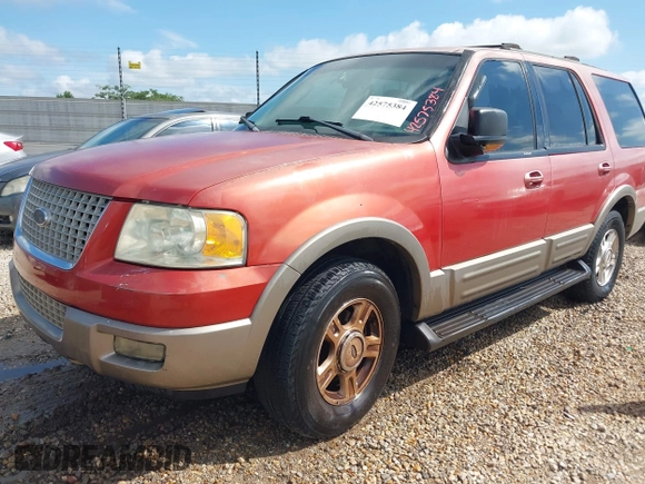 2003 Ford Expedition Eddie Bauer with VIN 1FMFU18L23LA95615, listed as a IAAI auction lot 42575384 with 223,274 mi miles and . Bid and sale history available at DreamBid. Image 2.