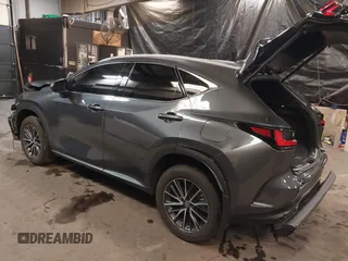 2023 Lexus NX with VIN 2T2GGCEZ4PC031301, listed as a IAAI auction lot 41357270 with 7,629 mi miles. Bid and sale history available at carsss.com. Image 3.