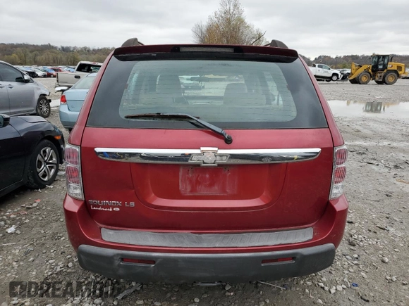 2006 Chevrolet Equinox LS with VIN 2CNDL13FX66197821, listed as a Copart auction lot 80267414 with 97,998 mi miles and Salvage Title. Bid and sale history available at carsss.com. Image 6.